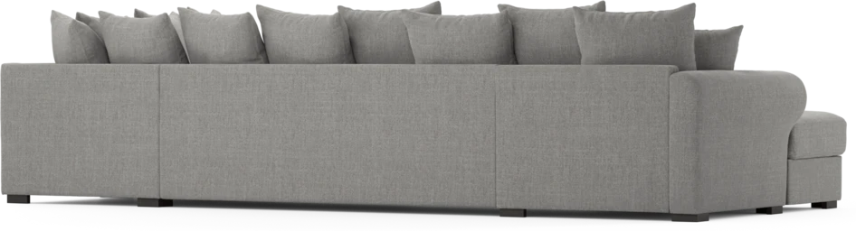 Town - 3-sits soffa med divan höger och schäslong vänster - Grå