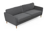 County - Bäddsoffa 3-sits - Grå