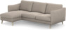 Madison Lux - 2-sits soffa med schäslong vänster - Beige
