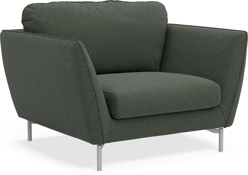 Madison Lux - Fåtölj, 70 cm - Grön