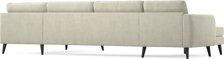 Bridge - 3-sits soffa med schäslong vänster och divan höger - Beige