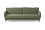 County - Bäddsoffa 3-sits - Grön