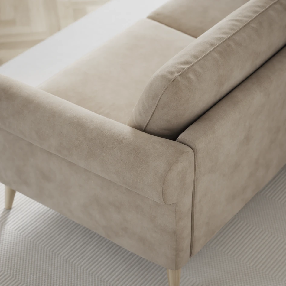 Bridge - Hörnsoffa, 2+2-sits - Beige