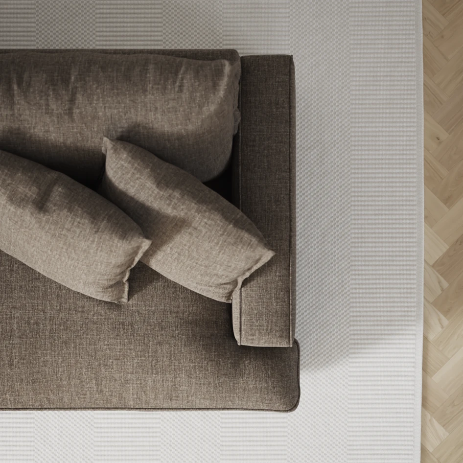 Mila - Fotpall 108 - Brun