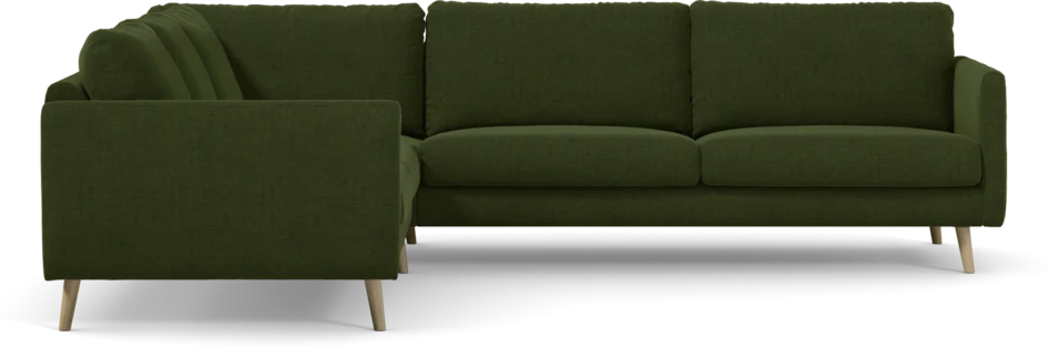 Madison Lux - Hörnsoffa 2+3-sits, hörn 1 - Grön