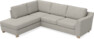 Friday - 2,5-sits soffa med divan vänster - Beige