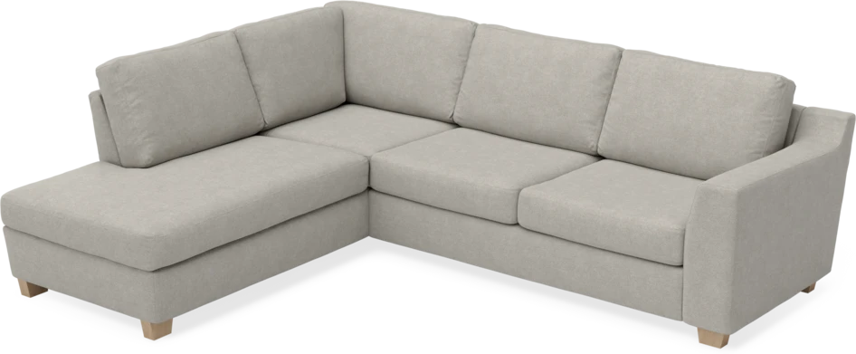 Friday - 2,5-sits soffa med divan vänster - Beige