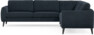 Bridge - Hörnsoffa, 3+3-sits - Blå