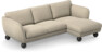 Madison - 2-sits soffa med schäslong höger - Beige
