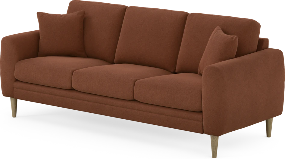 Eden - 3-sits soffa - Orange