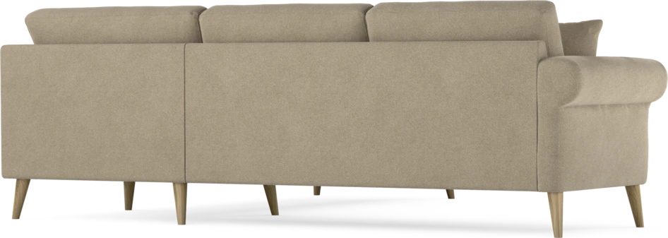 Eden - Hörnsoffa, 2,5+2,5-sits - Beige