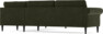 Bridge - Hörnsoffa, 3+2-sits - Grön