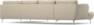 Madison Lux - 2-sits soffa med schäslong vänster och divan höger - Beige