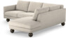 Madison Lux - 2-sits soffa med divan höger - Beige