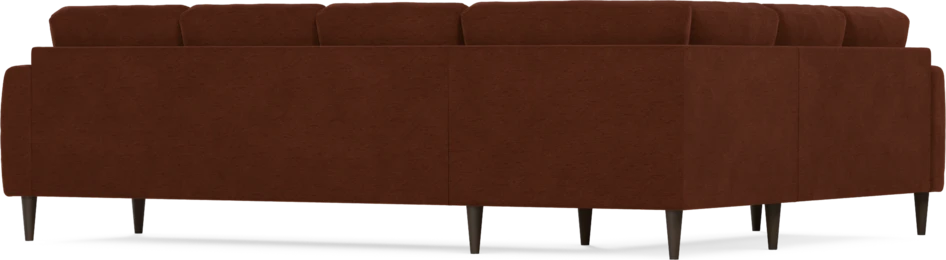 Eden - Hörnsoffa, 2+3-sits - Orange