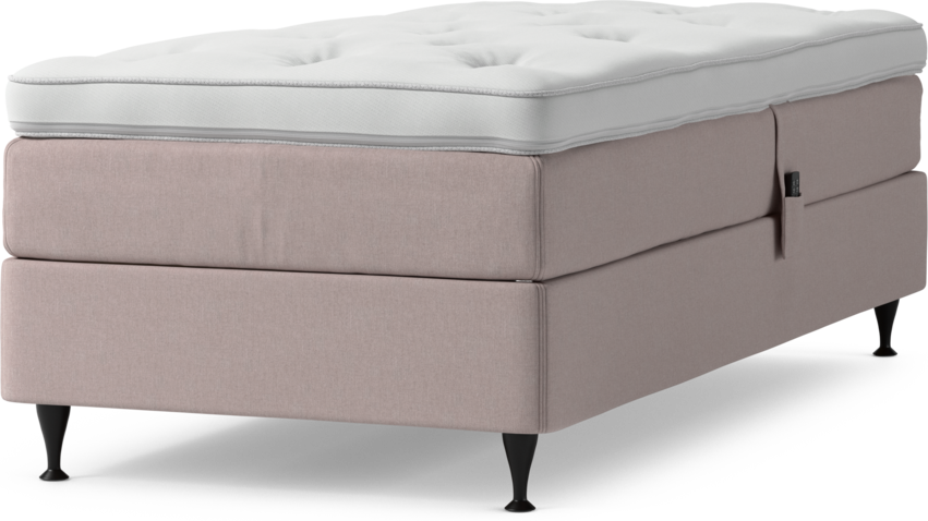 Delux Sense - Ställbar säng, enkelsäng med bäddmadrass och sängben