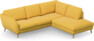 Madison Lux - 2-sits soffa med divan höger - Gul