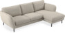 Madison - 2-sits soffa med schäslong höger - Beige