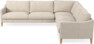 Winston - Hörnsoffa, 3+2-sits - Beige