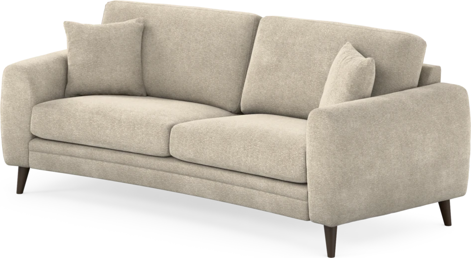 Eden - 2,5-sits soffa svängd - Beige