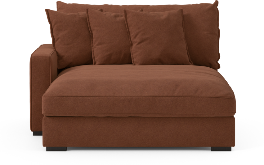 Rossi - Schäslong XL vänster - Orange