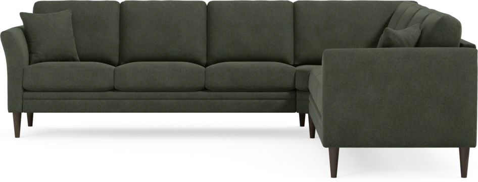 Eden - Hörnsoffa, 3+3-sits - Grön