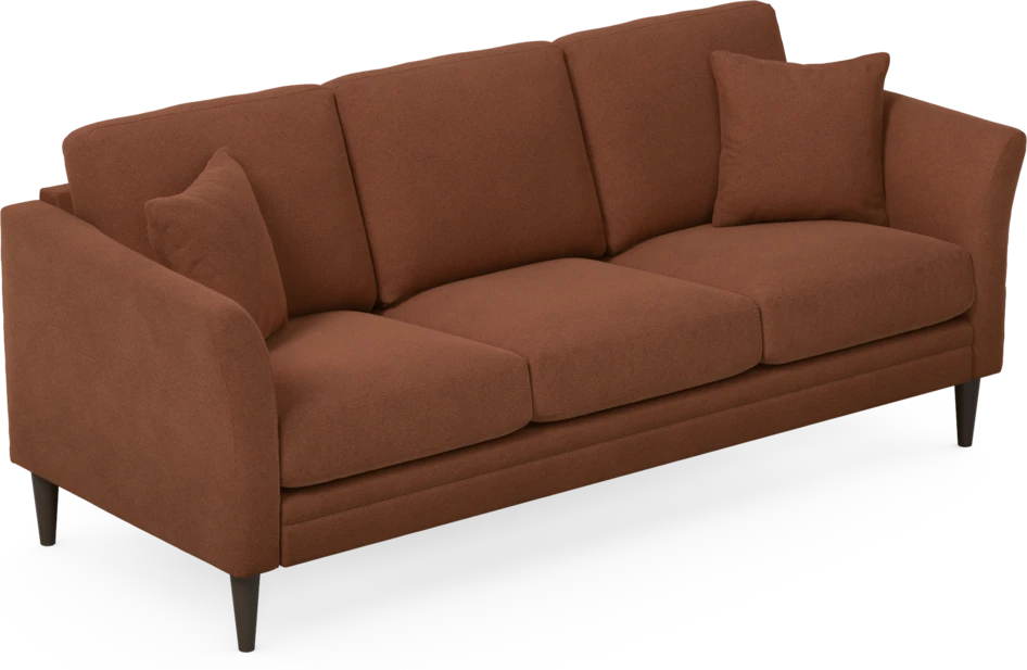 Eden - 3-sits soffa - Orange