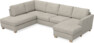Friday - 3-sits soffa med divan vänster och schäslong höger - Beige