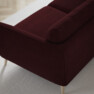 Madison Lux - 3-sits soffa med divan höger - Röd