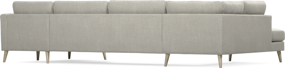 Bridge - 3-sits soffa med divan vänster och schäslong höger - Grå