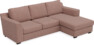Friday - 3-sits soffa med schäslong höger - Rosa