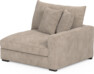 Rossi - 1,5-sits med armstöd höger - Beige