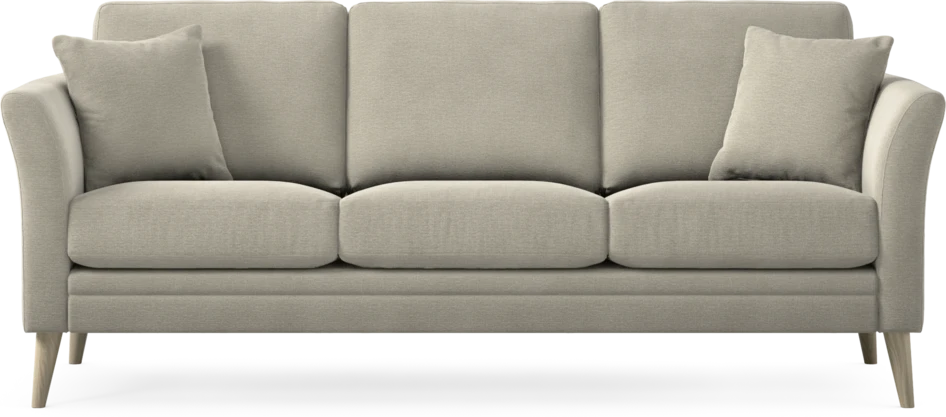 Eden - 3-sits soffa - Brun