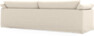 Cherrie - 4-sits soffa, hel dyna och kappa - Beige