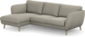 Madison Lux - 2-sits soffa med schäslong vänster - Grå