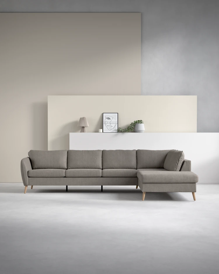 County - 3-sits soffa med divan höger - inspiration