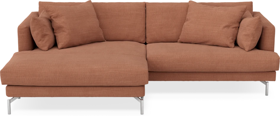 Harper - 4-sits med schäslong XL vänster - Orange