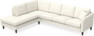 Eden - 3-sits soffa med divan - Vit
