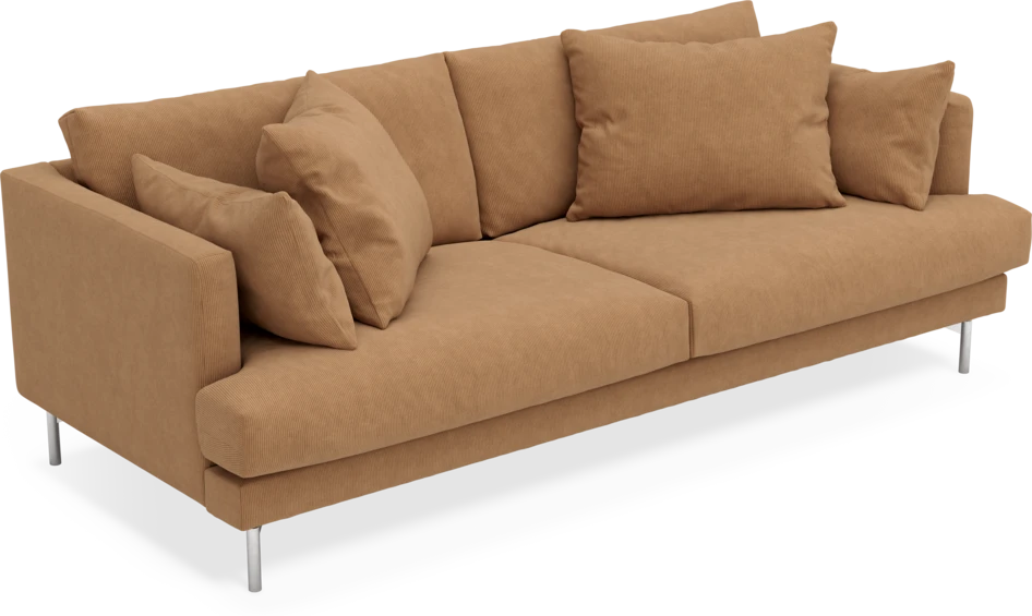 Harper - 3-sits soffa - Gul