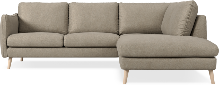 Madison Lux - 2-sits soffa med divan höger - Beige