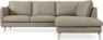 Madison Lux - 2-sits soffa med divan höger - Beige