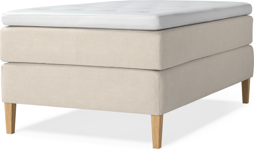Delux Exclusive - Kontinentalsäng, enkelsäng 120 cm med bäddmadrass