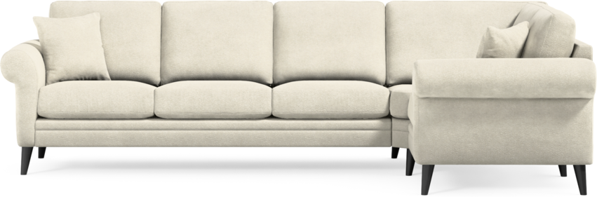 Eden - Hörnsoffa, 3+1-sits - Vit