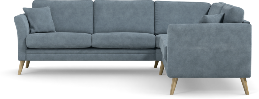 Eden - Hörnsoffa 2,5+2,5 - Blå