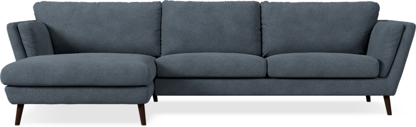 Madison Lux - 3-sits soffa med schäslong vänster - Vit