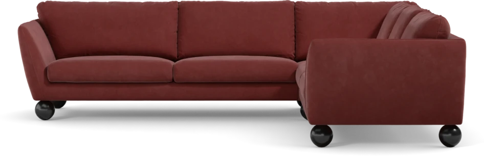 Madison Lux - Hörnsoffa 3+2-sits, hörn 1 - Rosa