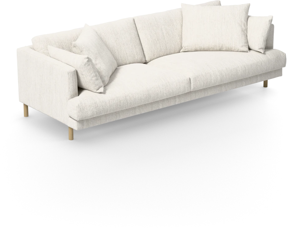 Harper - 4-sits soffa - Vit