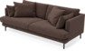 Harper - 3-sits soffa - Brun