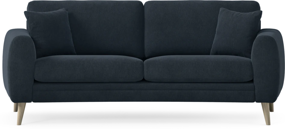 Eden - 2,5-sits soffa svängd - Blå