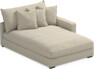 Rossi - Schäslong XL höger - Beige